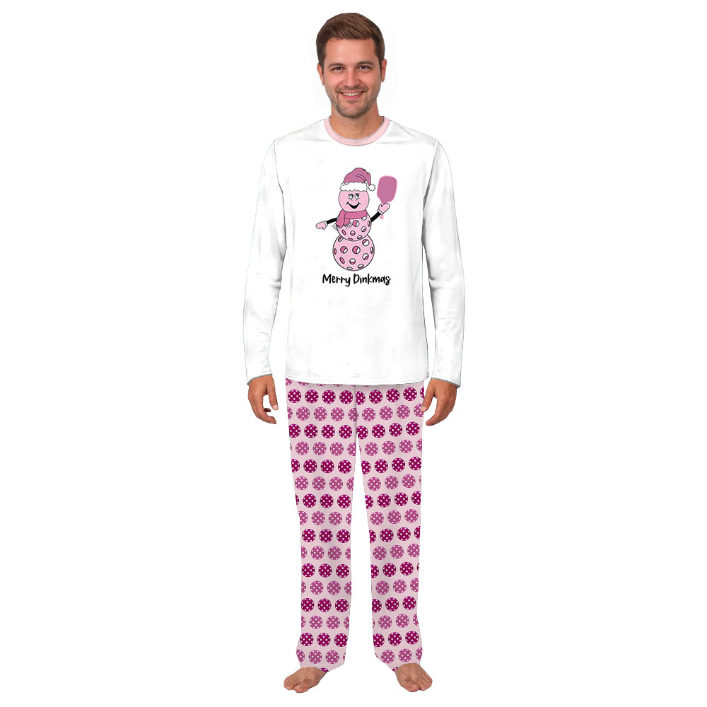 Pink Christmas Pickleball Matching Dog And Owner Holiday Pajamas Pink Christmas Pickleball Matching Dog And Owner Holiday Pajamas