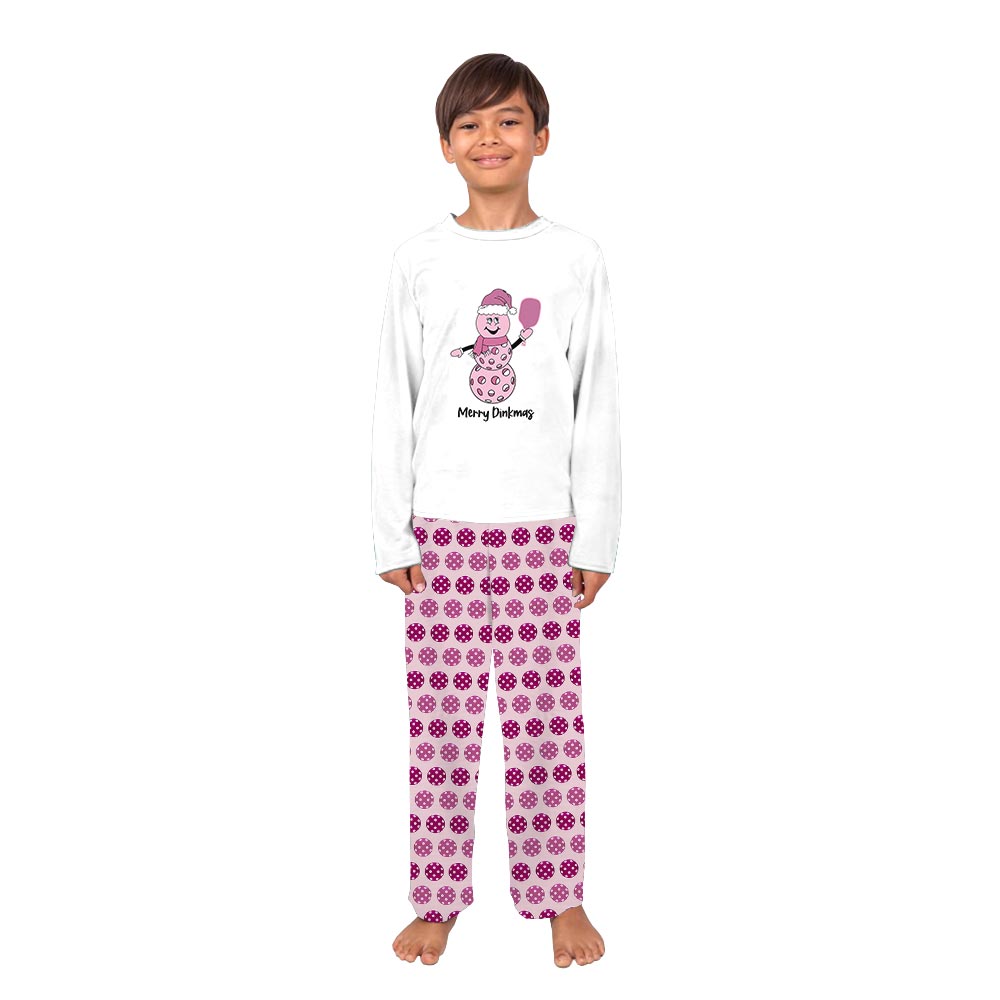 Pink Christmas Pickleball Matching Dog And Owner Holiday Pajamas Pink Christmas Pickleball Matching Dog And Owner Holiday Pajamas