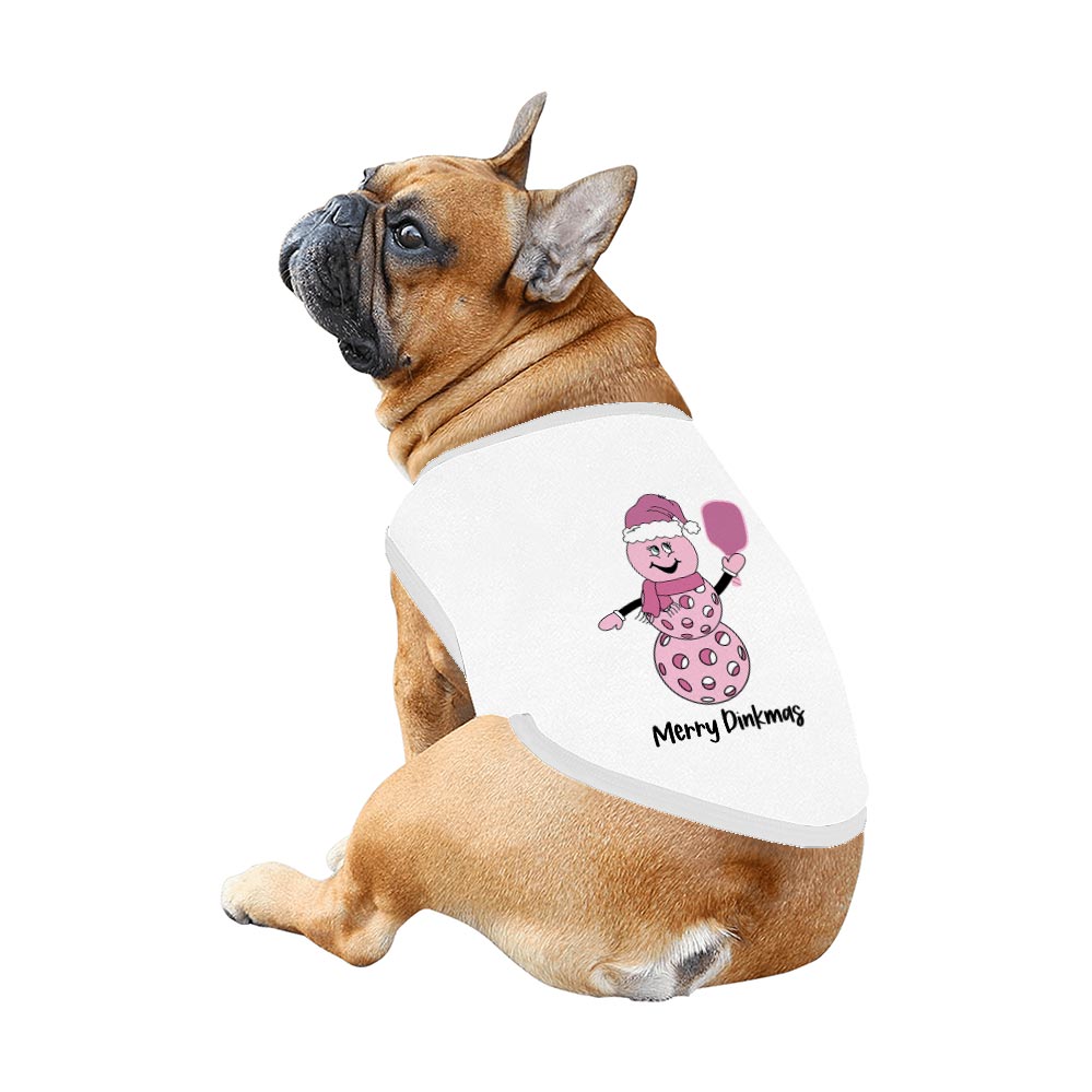 Pink Christmas Pickleball Matching Dog And Owner Holiday Pajamas Pink Christmas Pickleball Matching Dog And Owner Holiday Pajamas