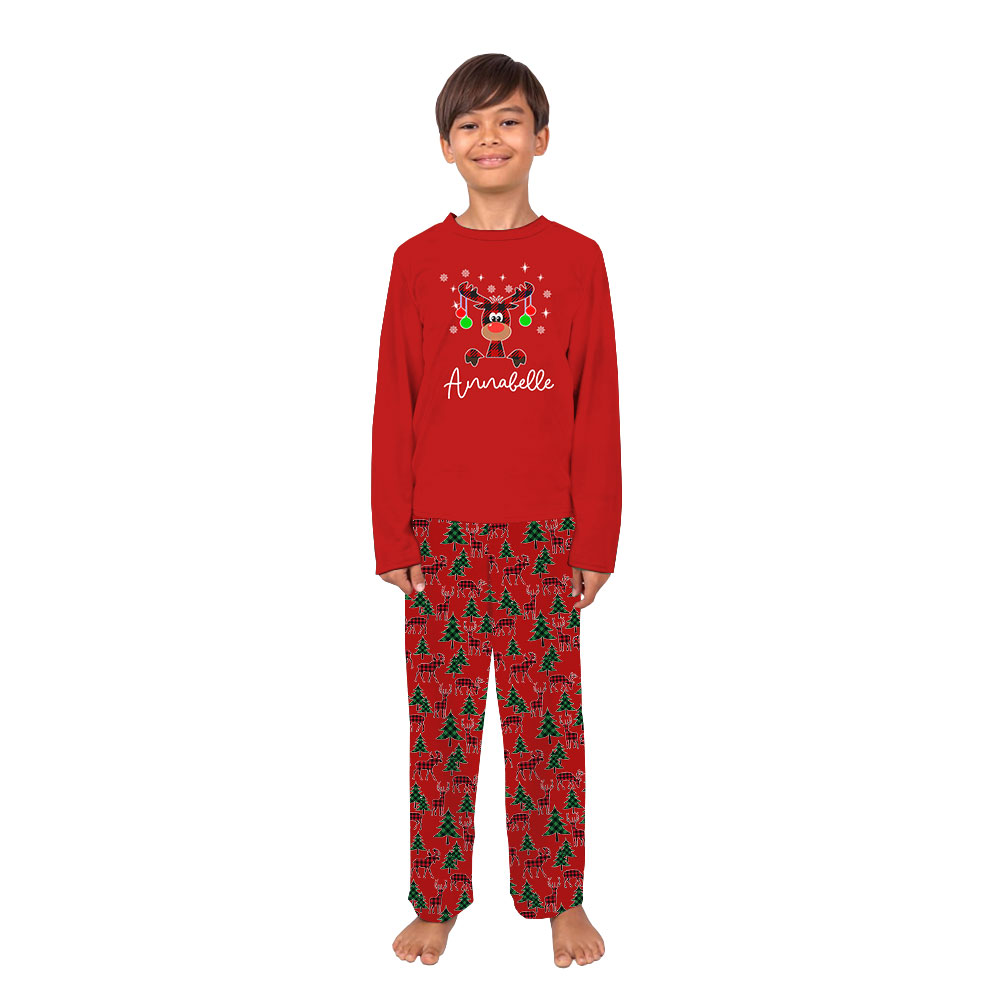 Unique Customizable Moose Christmas Jammies For Family Unique Customizable Moose Christmas Jammies For Family