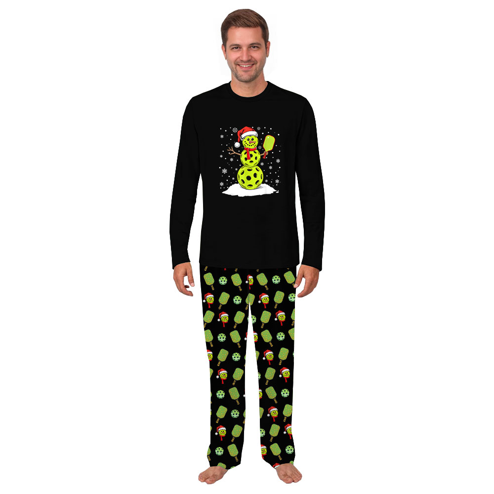 Festive Pickleball Christmas Pajamas For Women And Men Festive Pickleball Christmas Pajamas For Women And Men