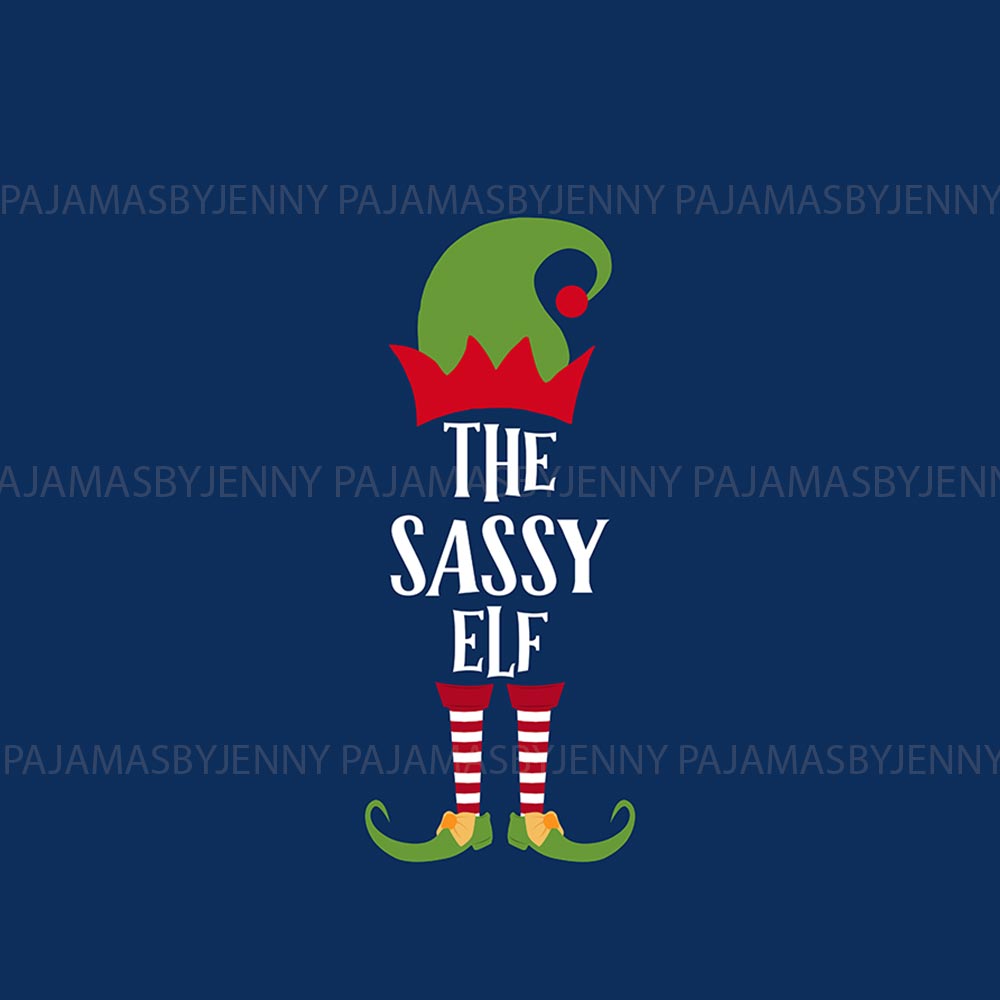 Festive Elf Matching Dog And Owner Holiday Pajamas With Custom Text Festive Elf Matching Dog And Owner Holiday Pajamas With Custom Text