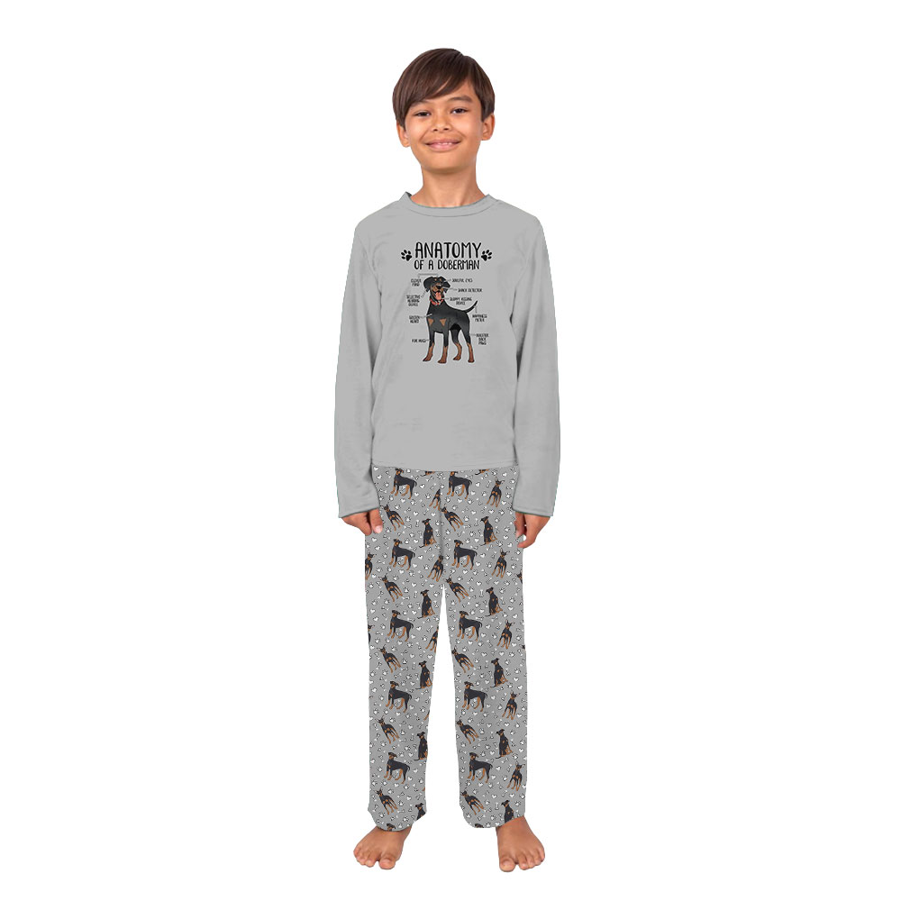 Funny Doberman Pajamas For Adults And Dogs Funny Doberman Pajamas For Adults And Dogs