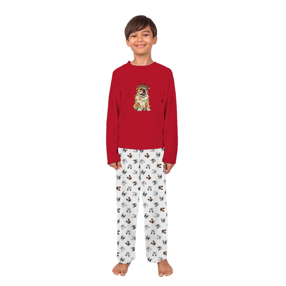French Bulldog Family Matching Christmas Pajamas French Bulldog Family Matching Christmas Pajamas