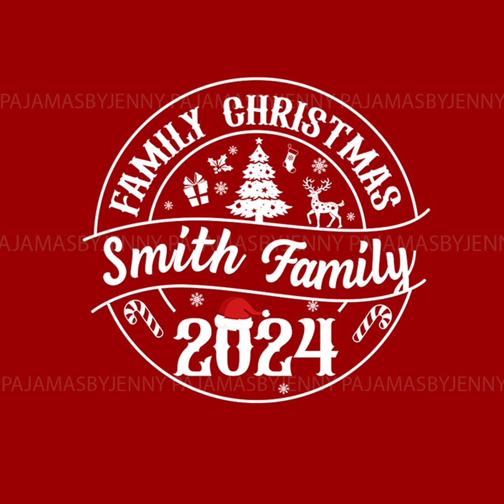 Customized Plus Size Christmas Family Pajamas 2024 Customized Plus Size Christmas Family Pajamas 2024