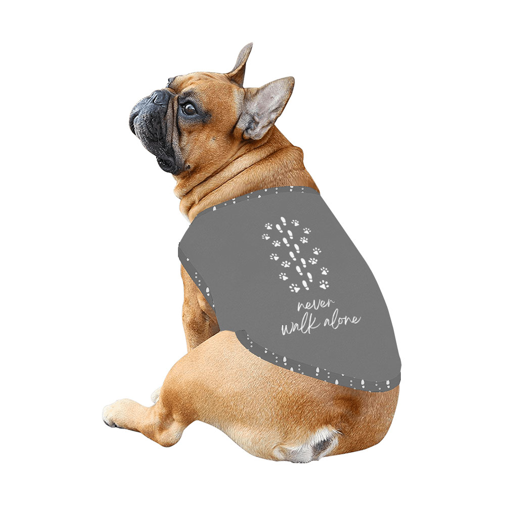 Unique Dog Lover Pajamas With Paw Print And Human Footprint Unique Dog Lover Pajamas With Paw Print And Human Footprint
