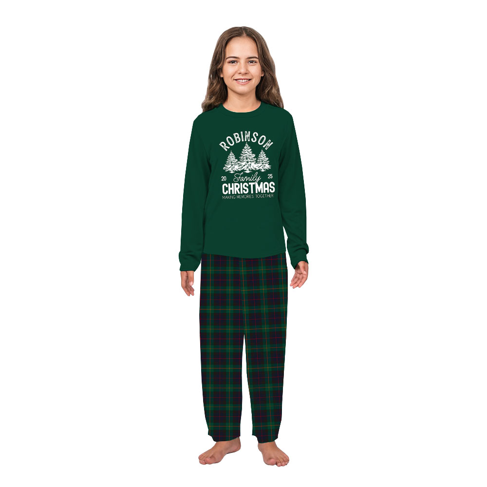 Custom 2025 Family Christmas Pajamas With Plus Size Custom 2025 Family Christmas Pajamas With Plus Size