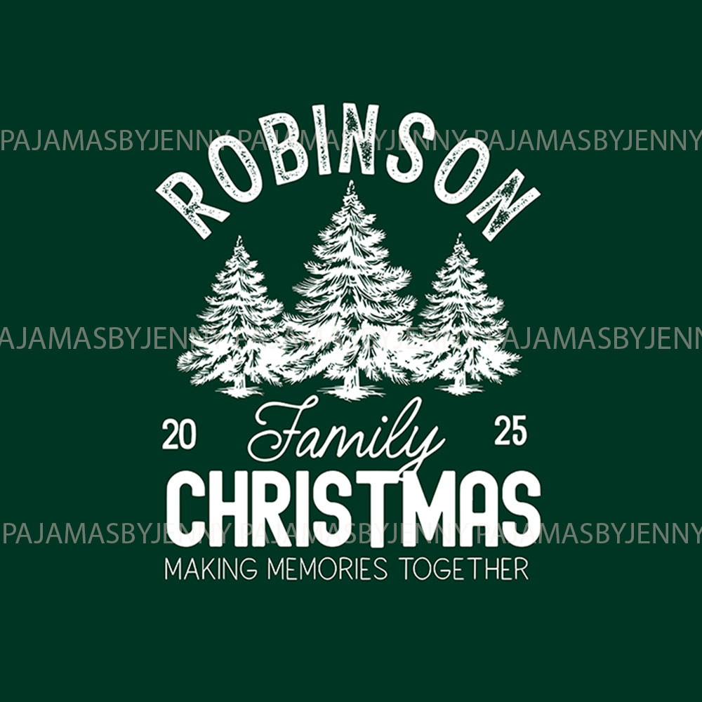 Custom 2025 Family Christmas Pajamas With Plus Size Custom 2025 Family Christmas Pajamas With Plus Size