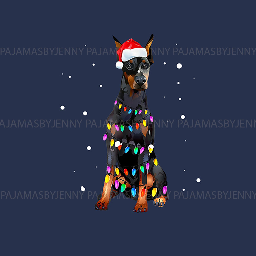Funny Doberman Pajamas For Adults And Kids Funny Doberman Pajamas For Adults And Kids