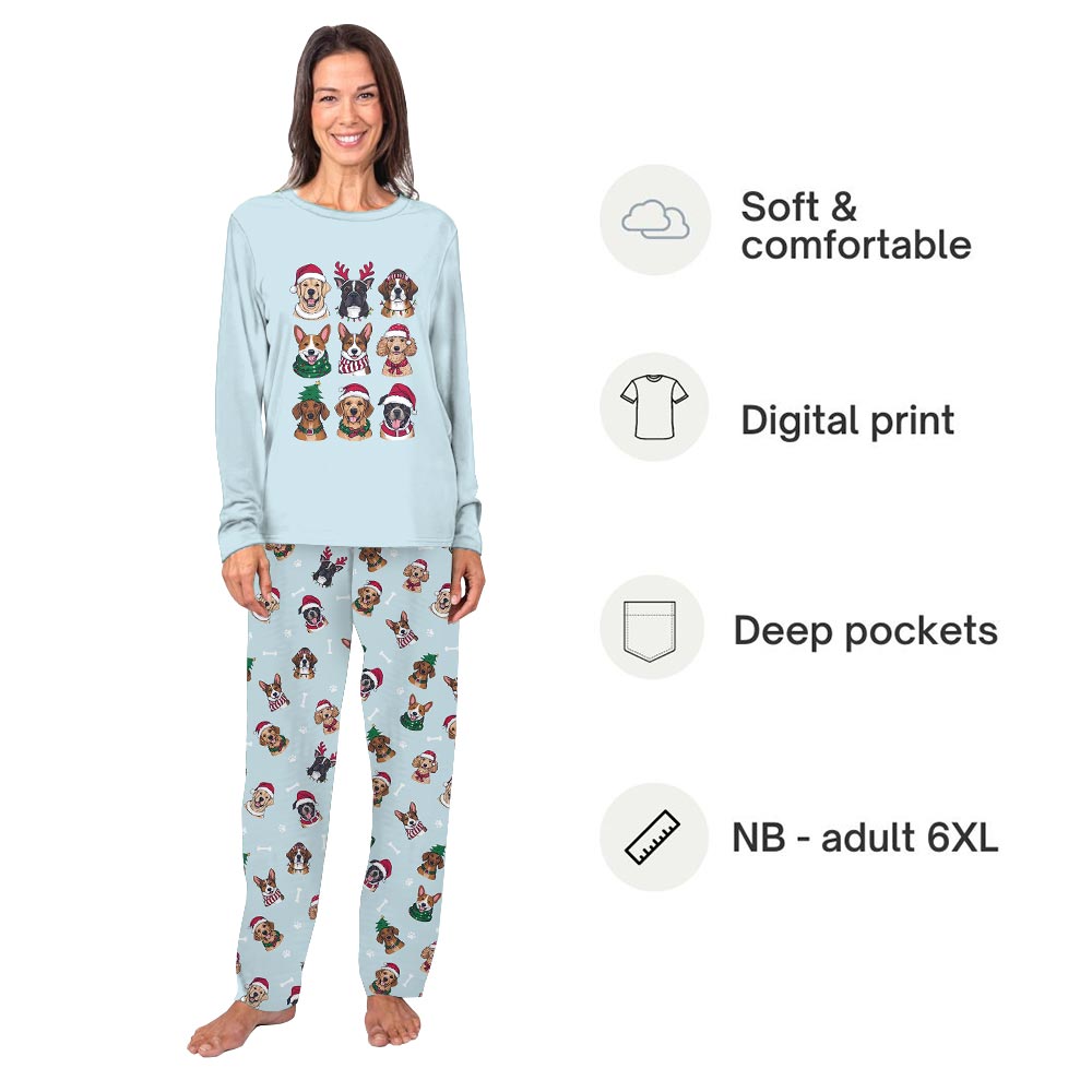 Funny Christmas Pets Matching Dog And Owner Holiday Pajamas Funny Christmas Pets Matching Dog And Owner Holiday Pajamas