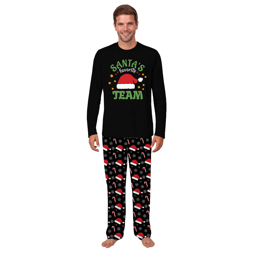Santa Hat Christmas Pajamas Matching Family Santa Hat Christmas Pajamas Matching Family