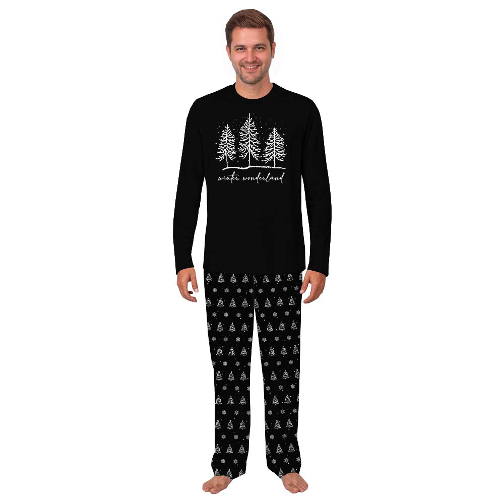Matching Family Winter Wonderland Christmas Pajamas Matching Family Winter Wonderland Christmas Pajamas