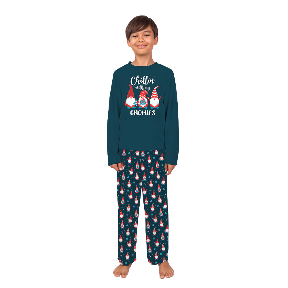 Festive Gnome Plus Size Christmas Pajamas Matching Family Festive Gnome Plus Size Christmas Pajamas Matching Family