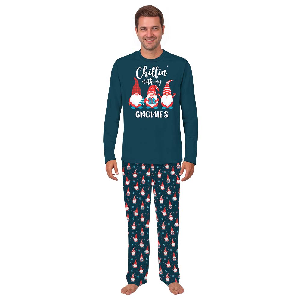 Festive Gnome Plus Size Christmas Pajamas Matching Family Festive Gnome Plus Size Christmas Pajamas Matching Family