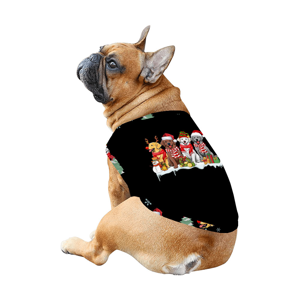 Custom Christmas Dog Matching Family Pajamas With Pockets Custom Christmas Dog Matching Family Pajamas With Pockets
