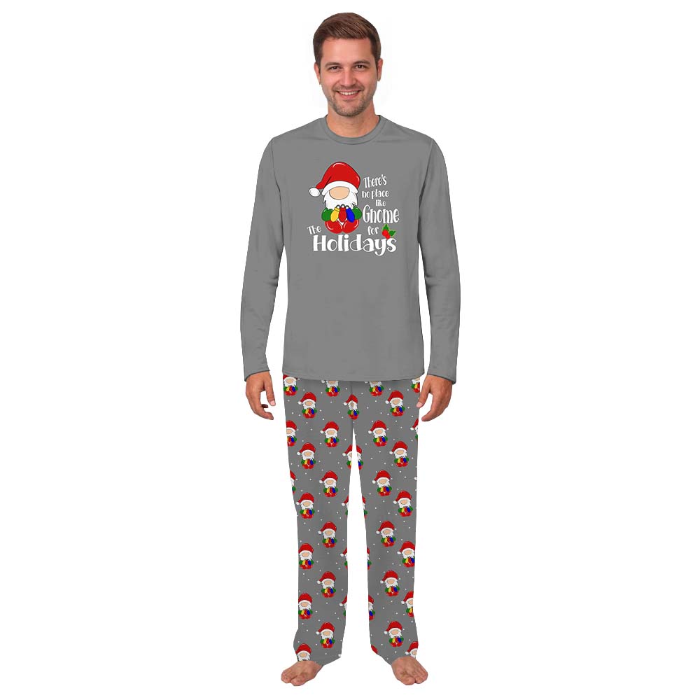 No Place Like Gnome Holiday Pajamas With Plus Size No Place Like Gnome Holiday Pajamas With Plus Size