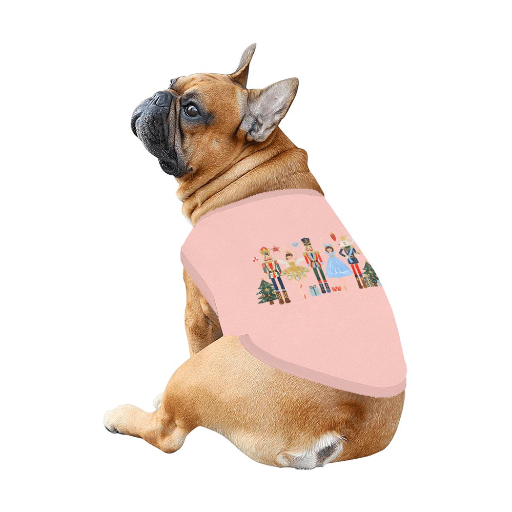 Cute Nutcracker Family Dog And Owner Matching Christmas Pajamas Pink Cute Nutcracker Family Dog And Owner Matching Christmas Pajamas Pink
