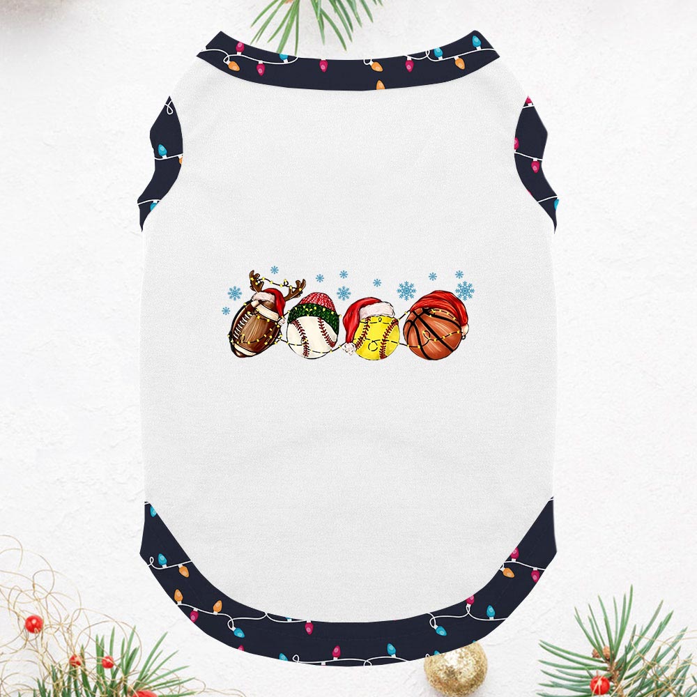 Short Festive Sport Family Dog And Owner Matching Christmas Pajamas Short Festive Sport Family Dog And Owner Matching Christmas Pajamas