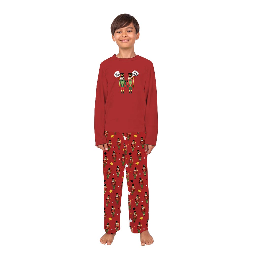 Funny Nutcracker Family Matching Pajamas With Dog