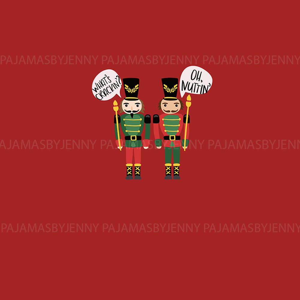 Funny Nutcracker Family Matching Pajamas With Dog