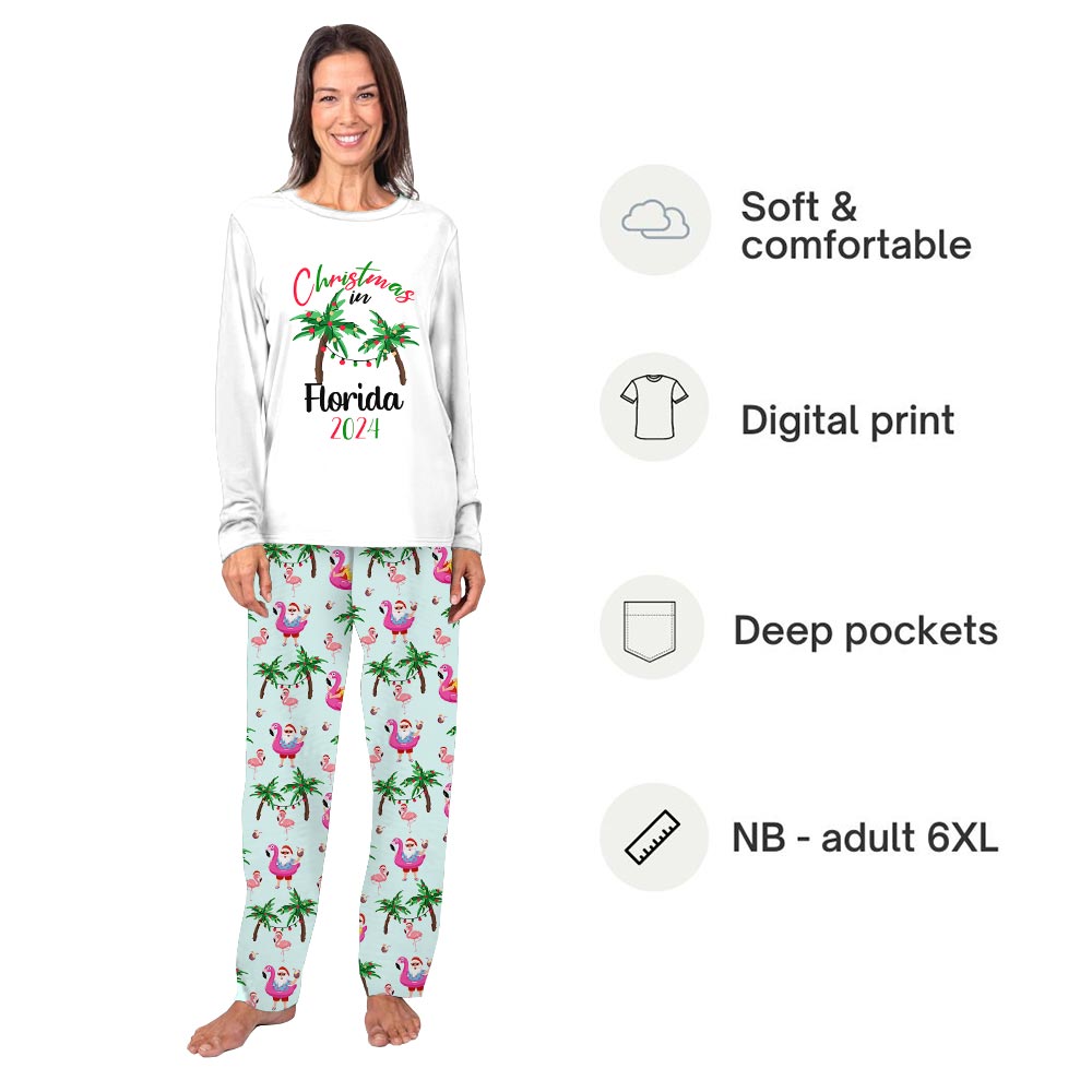 Christmas In Florida 2024 Family Christmas Pajamas Christmas In Florida 2024 Family Christmas Pajamas