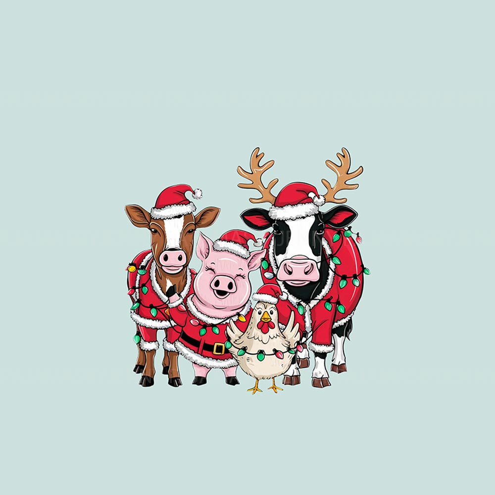 Funny Animal Family Dog And Owner Matching Christmas Pajamas Funny Animal Family Dog And Owner Matching Christmas Pajamas