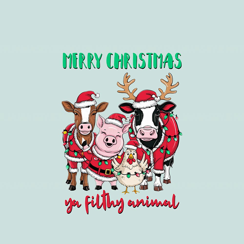 Merry Christmas Ya Filthy Animal Matching Pajamas For The Family Merry Christmas Ya Filthy Animal Matching Pajamas For The Family