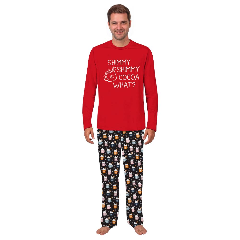 Funny Shimmy Cocoa What Matching Family PJs For Christmas Funny Shimmy Cocoa What Matching Family PJs For Christmas