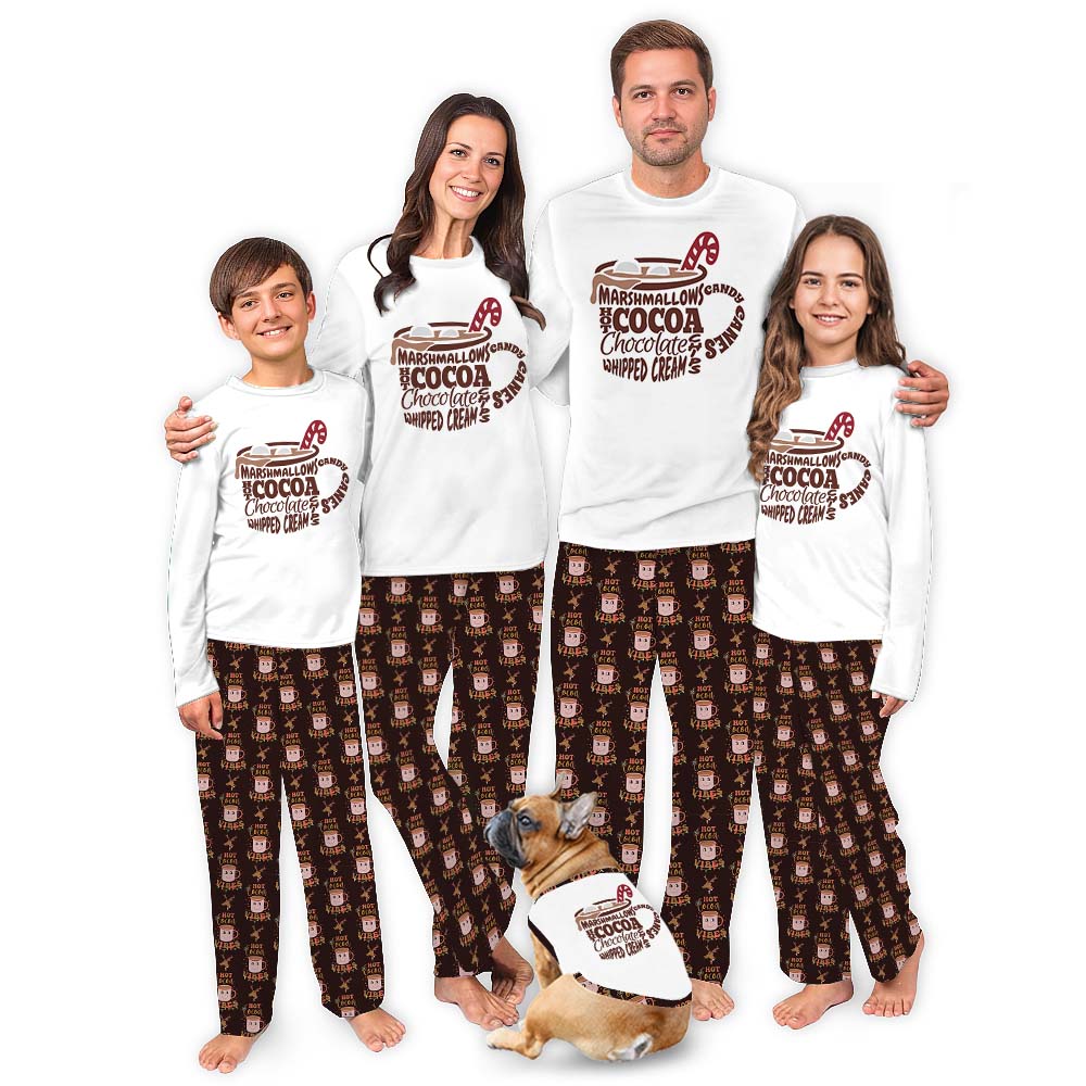 Hot Chocolate Pajamas Sets Black And Brown
