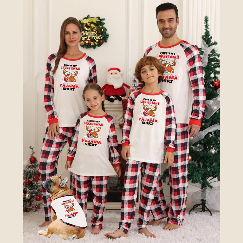 This Is My Christmas Pajama Shirt Pajamas For Men And Women