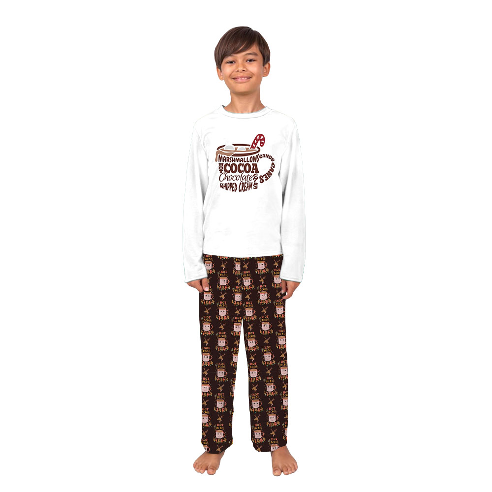 Hot Chocolate Pajamas Sets Black And Brown