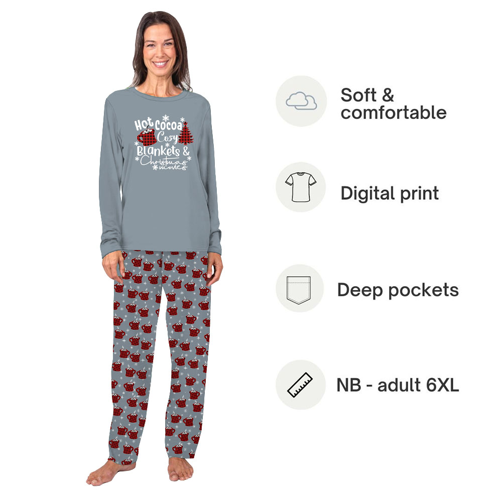 Unique Hot Cocoa Family Pajamas For Xmas Unique Hot Cocoa Family Pajamas For Xmas