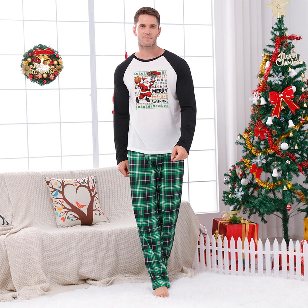Funny Santa Merry Swichmas Matching Dog And Owner Holiday Pajamas