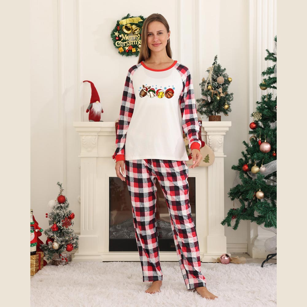 Sport Themed Matching Family Christmas Jammies Sport Themed Matching Family Christmas Jammies