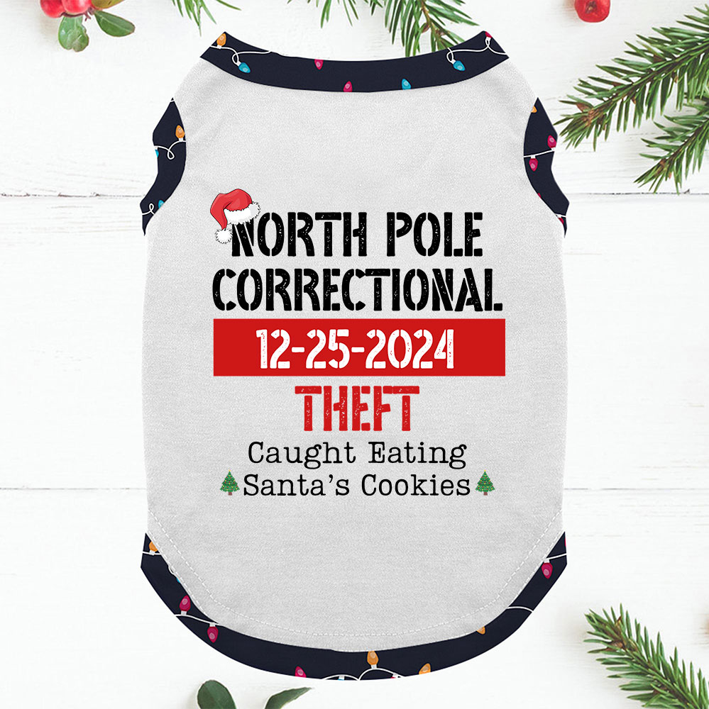 Customizable North Pole Correctional Matching Christmas PJs 2024 Customizable North Pole Correctional Matching Christmas PJs 2024