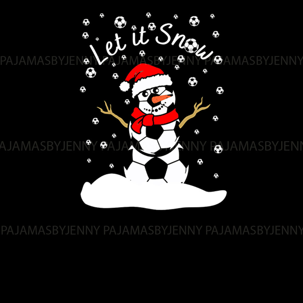 Christmas Soccer Pajamas Sets For Adults And Children Christmas Soccer Pajamas Sets For Adults And Children