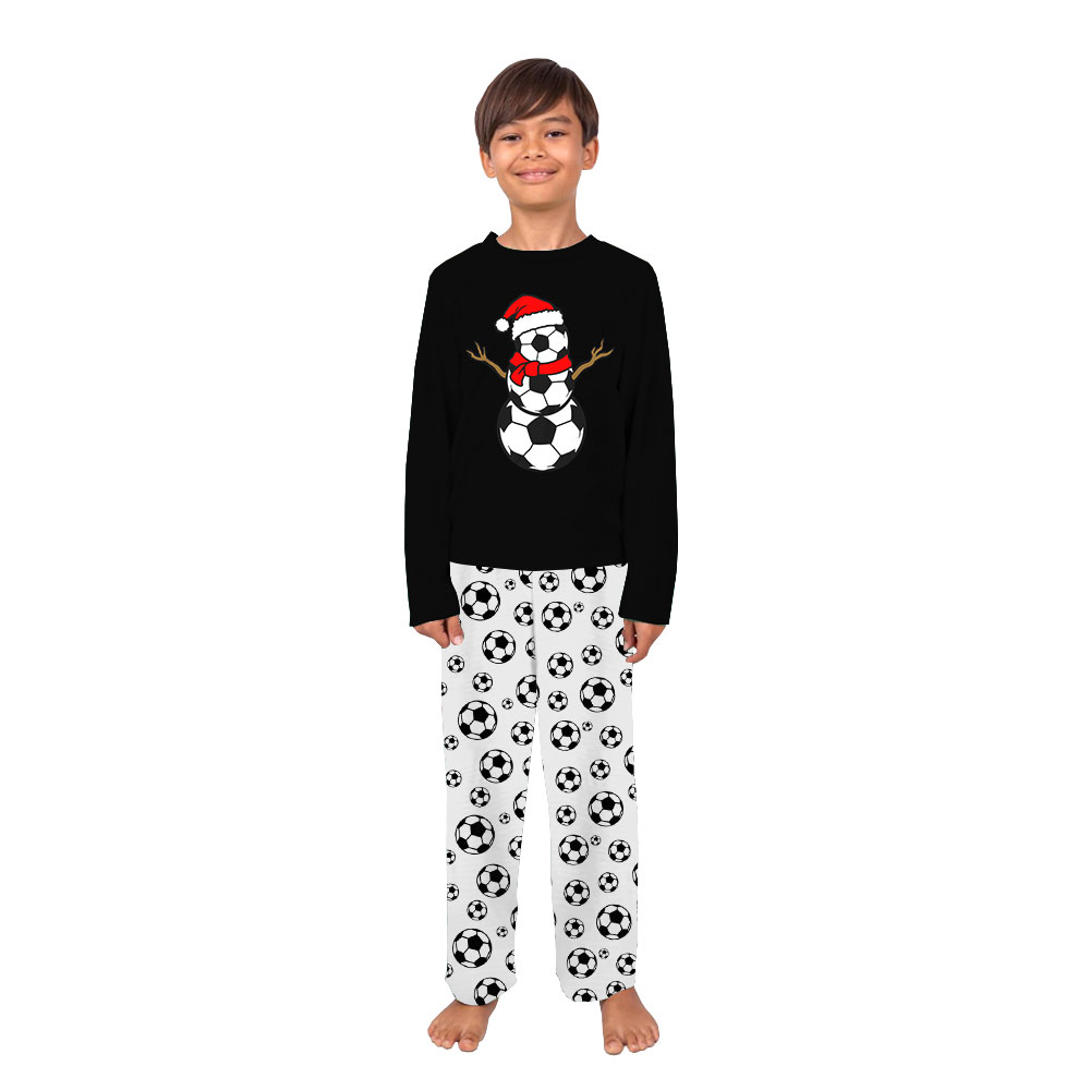 Soccer Ball Pajamas Tops And Pants