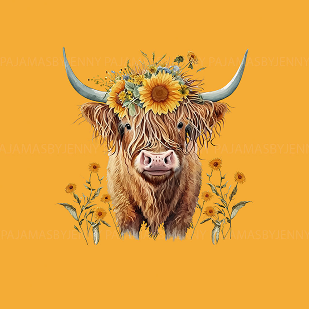 Unique Highland Cow Pajamas For Women And Men Unique Highland Cow Pajamas For Women And Men
