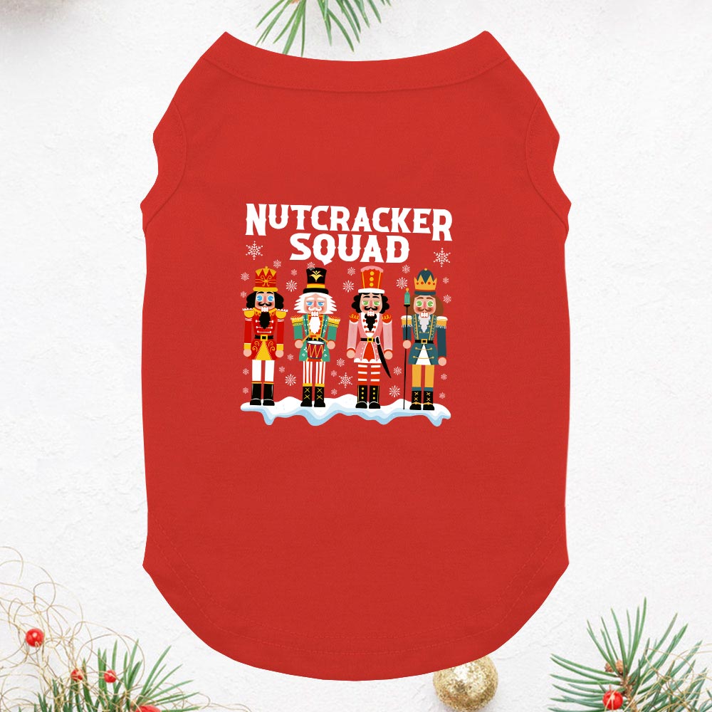 Nutcracker Squad Short Sleeve Matching Holiday Pajamas Nutcracker Squad Short Sleeve Matching Holiday Pajamas