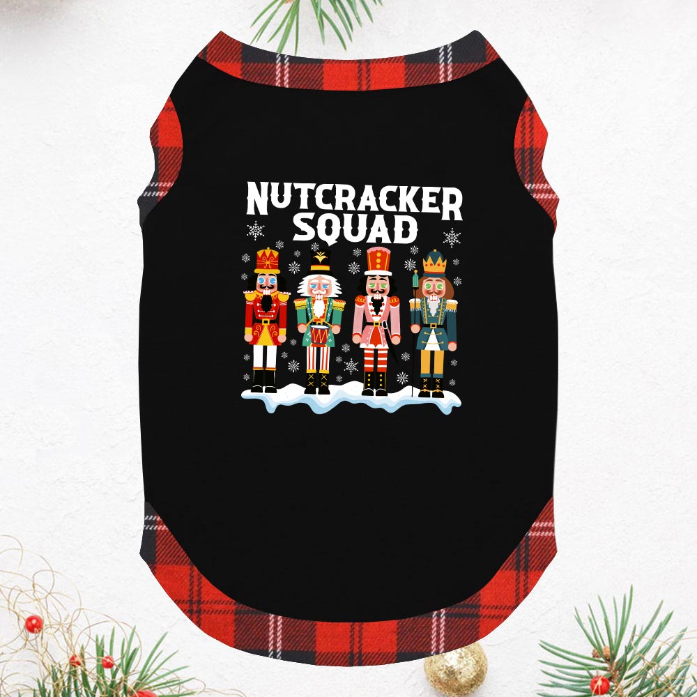 Cute Nutcracker Squad Christmas Matching Family Pajamas