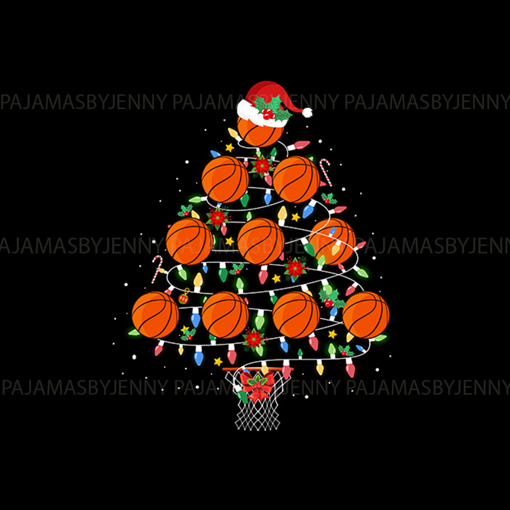 Christmas Basketball Pajamas For Men And Women Christmas Basketball Pajamas For Men And Women