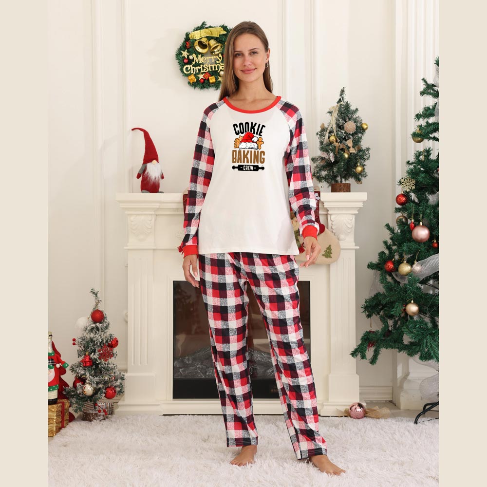 Cooking Baking Crew Matching Dog And Owner Holiday Pajamas Cooking Baking Crew Matching Dog And Owner Holiday Pajamas