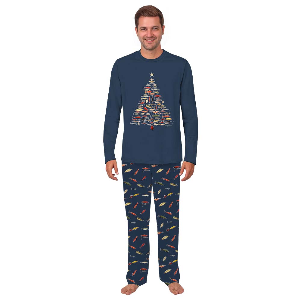 Matching Fish Christmas PJs For Men And Women Matching Fish Christmas PJs For Men And Women