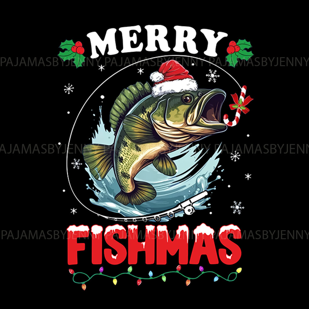 Fish Christmas Pajamas Matching Family Fish Christmas Pajamas Matching Family