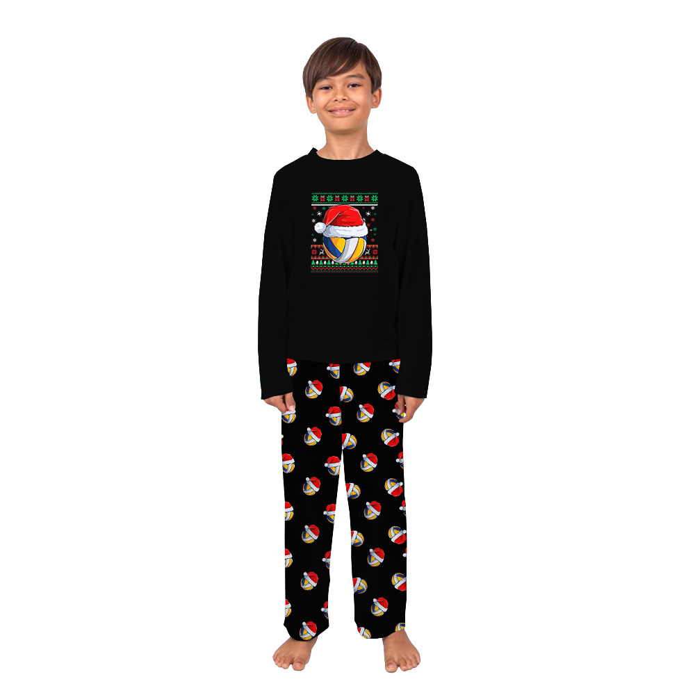 Christmas Themed Volleyball Pajamas For Women And Men Christmas Themed Volleyball Pajamas For Women And Men