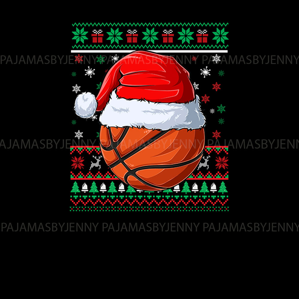 Matching Basketball Christmas Pajamas For Adult And Youth Matching Basketball Christmas Pajamas For Adult And Youth