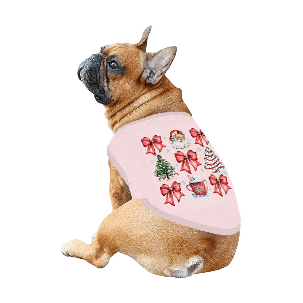 Cute Pink Matching Family Pajamas For Christmas