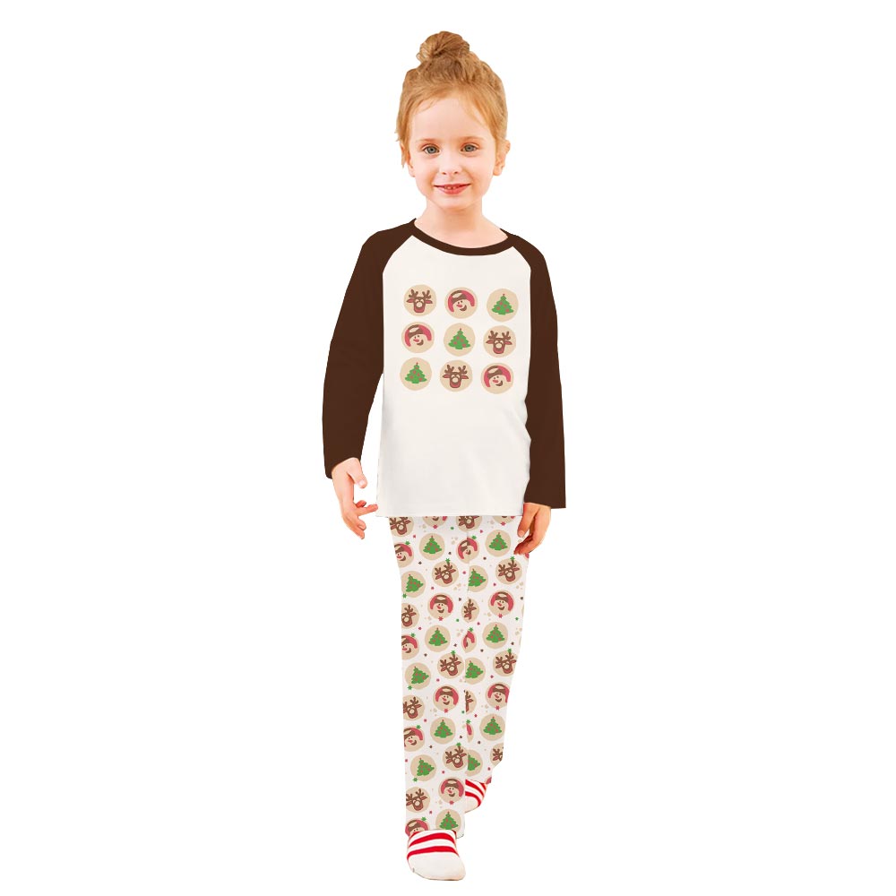 Christmas Cookies Family Holiday Pajamas With Dog Christmas Cookies Family Holiday Pajamas With Dog