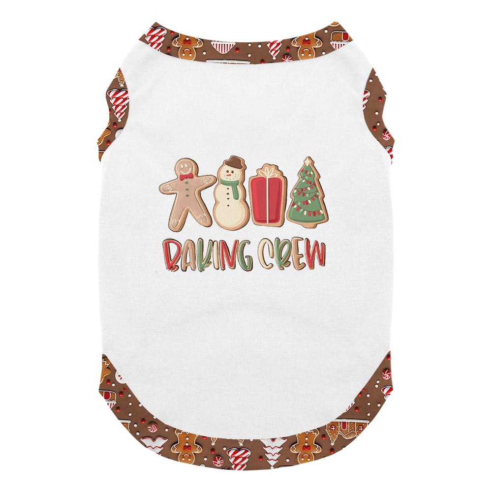 Baking Crew Family Matching Pajamas With Dog Baking Crew Family Matching Pajamas With Dog