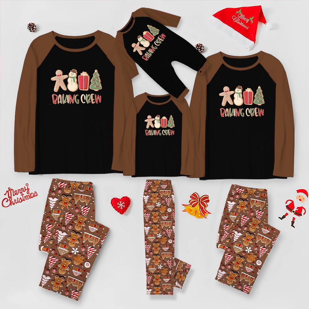 Baking Crew Matching Christmas Pajamas For Family And Dog
